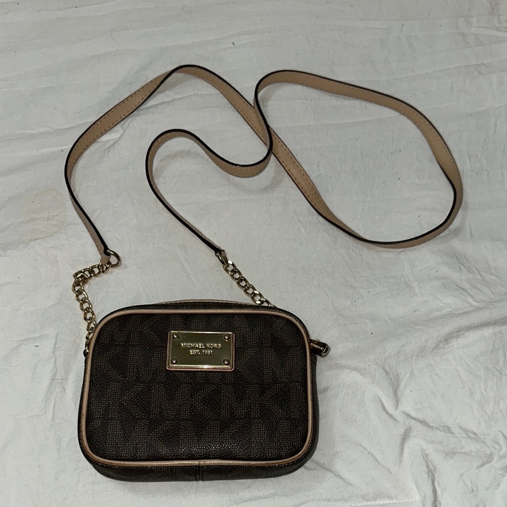Michael Kors Brown Crossbody Bag